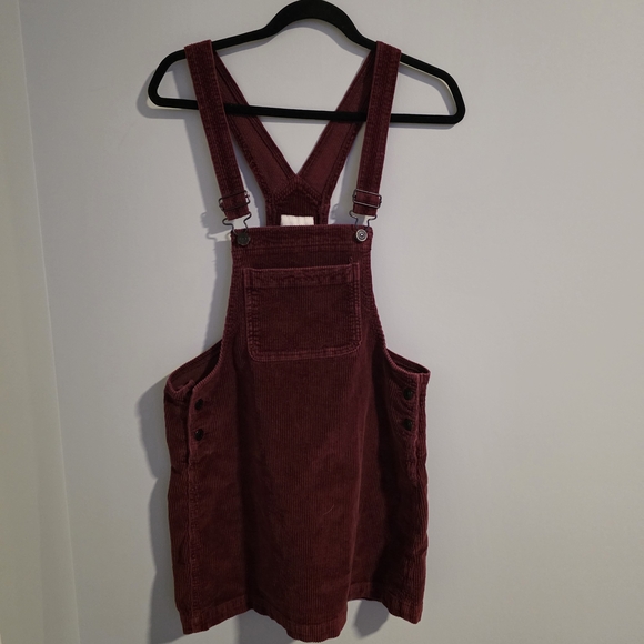 American Eagle Outfitters Dresses & Skirts - American Eagle Dark Red Corduroy Dress